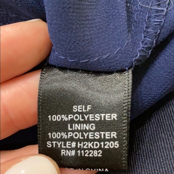 Greylin Navy Gold Sequin Sleeveless Mini Dress S - Picture 10 of 10